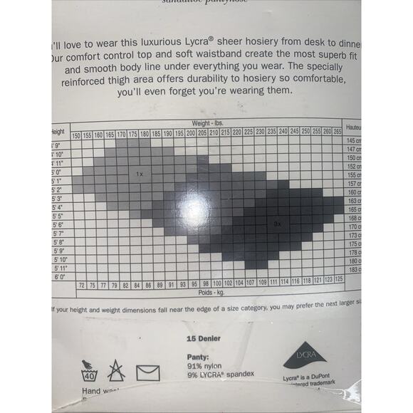 VTG Talbots Comfort Control Top Sandaltoe Seashell Color Size 1X - Picture 4 of 7